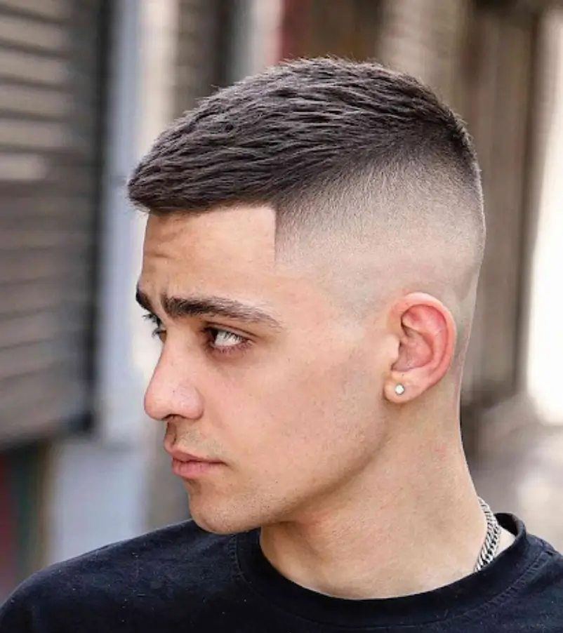 High Fade Crew Cut