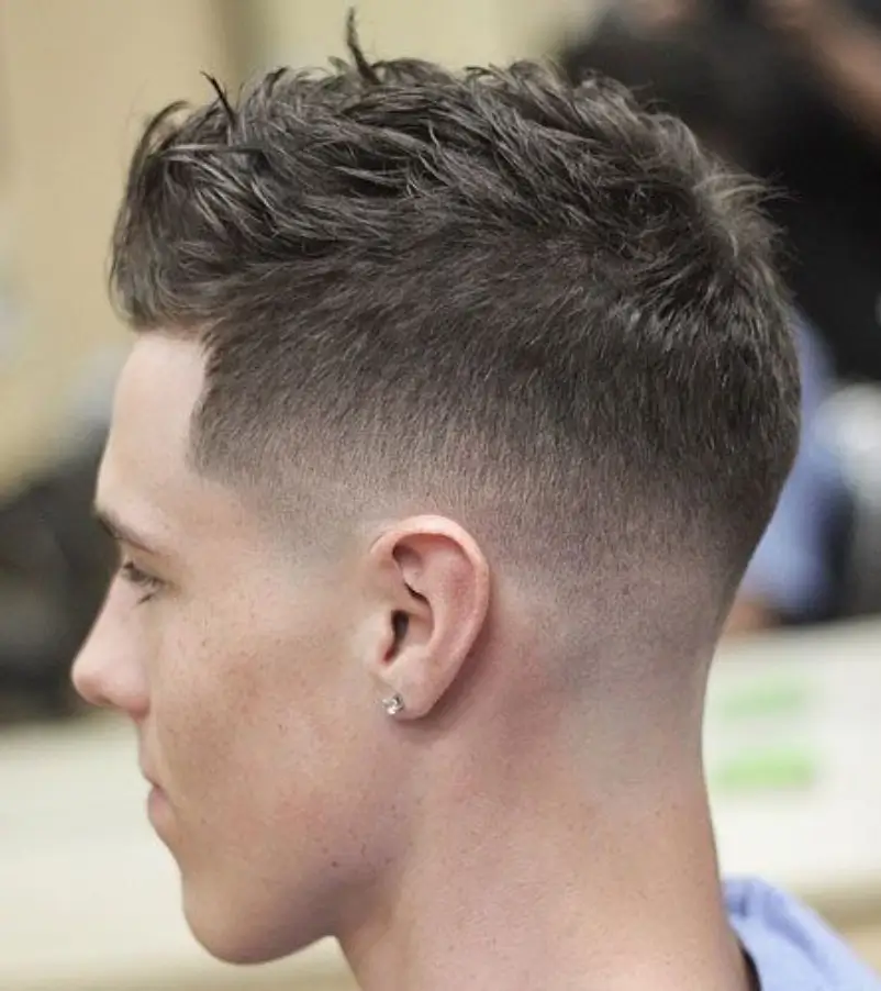 Messy, Short Crew Cut