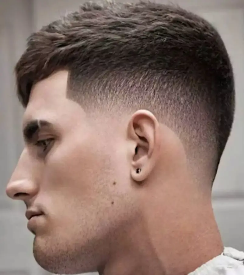 Mid Fade Crew Cut
