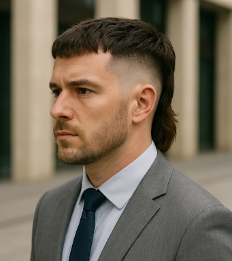 Modern Mullet Fade
