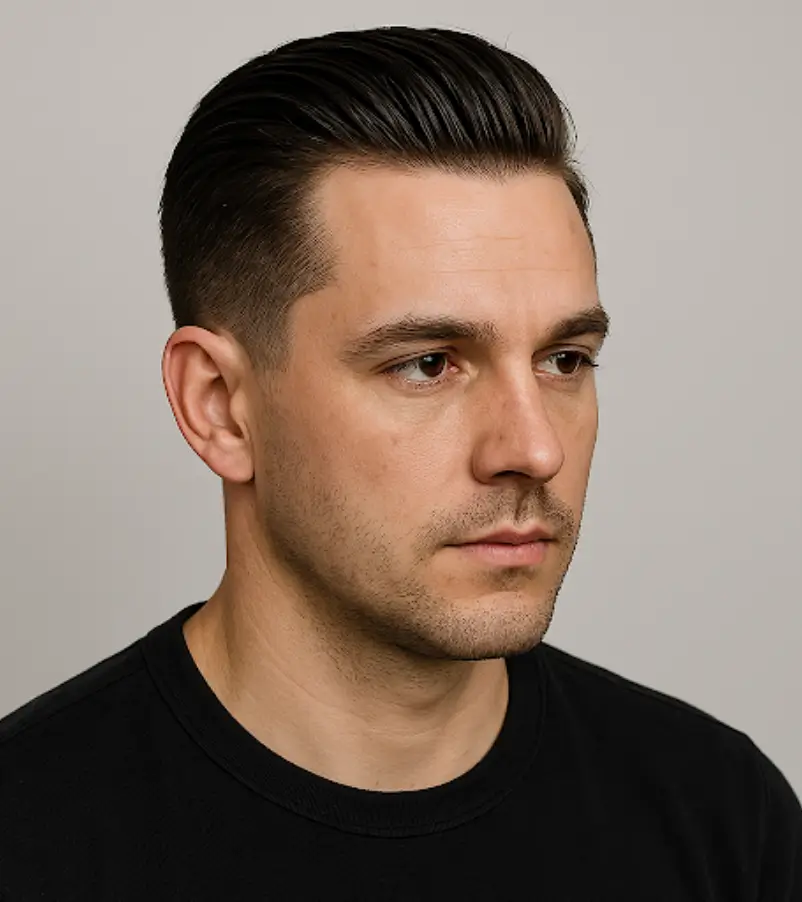 Short Slick Back