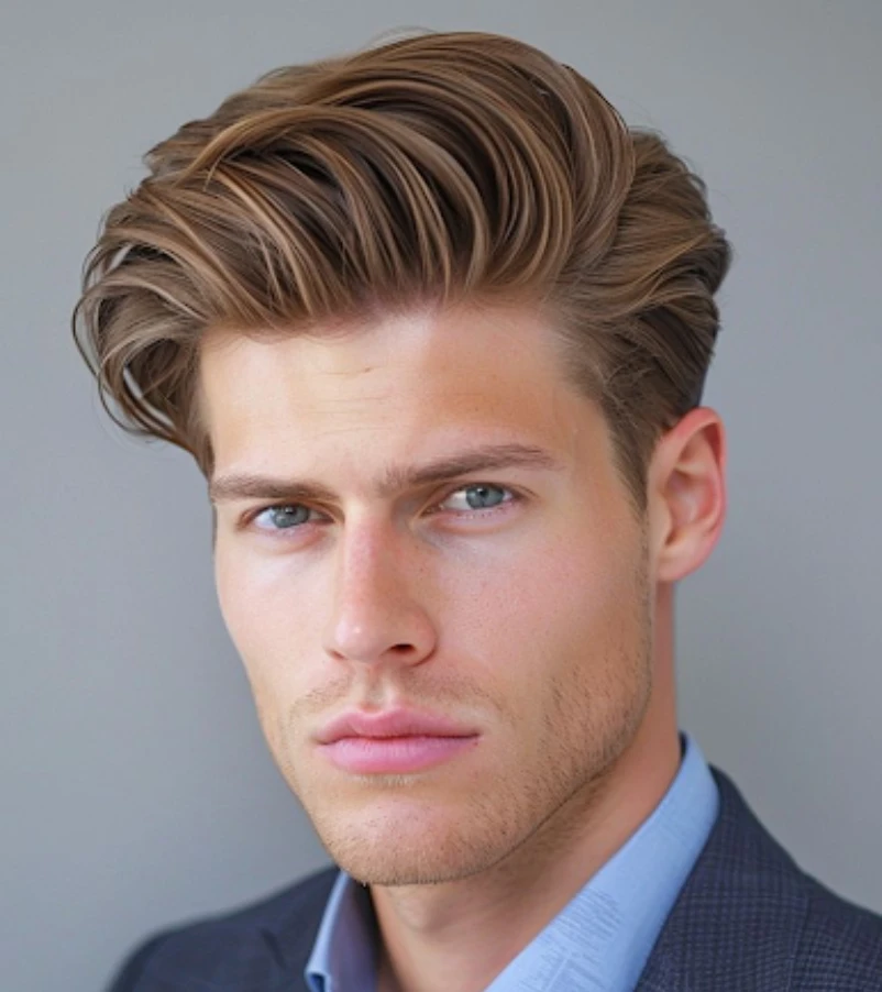 Textured Comb Over