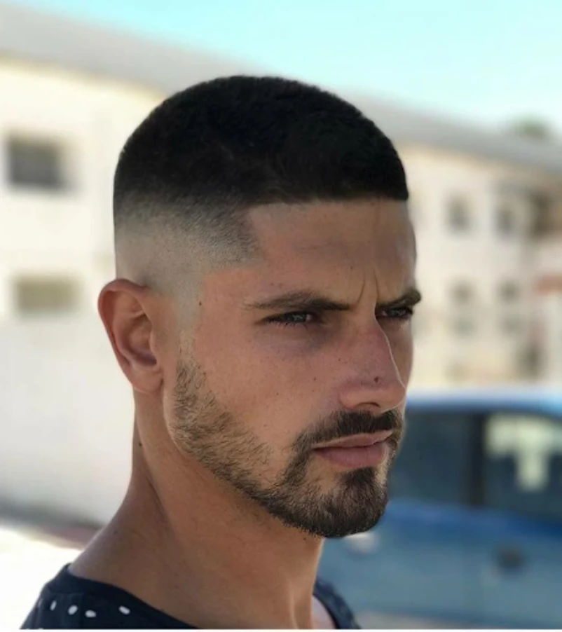 High Fade Buzz Cut