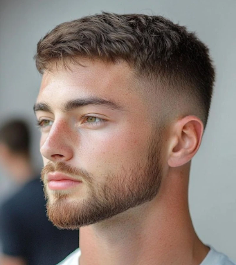 Low Fade with Short Top