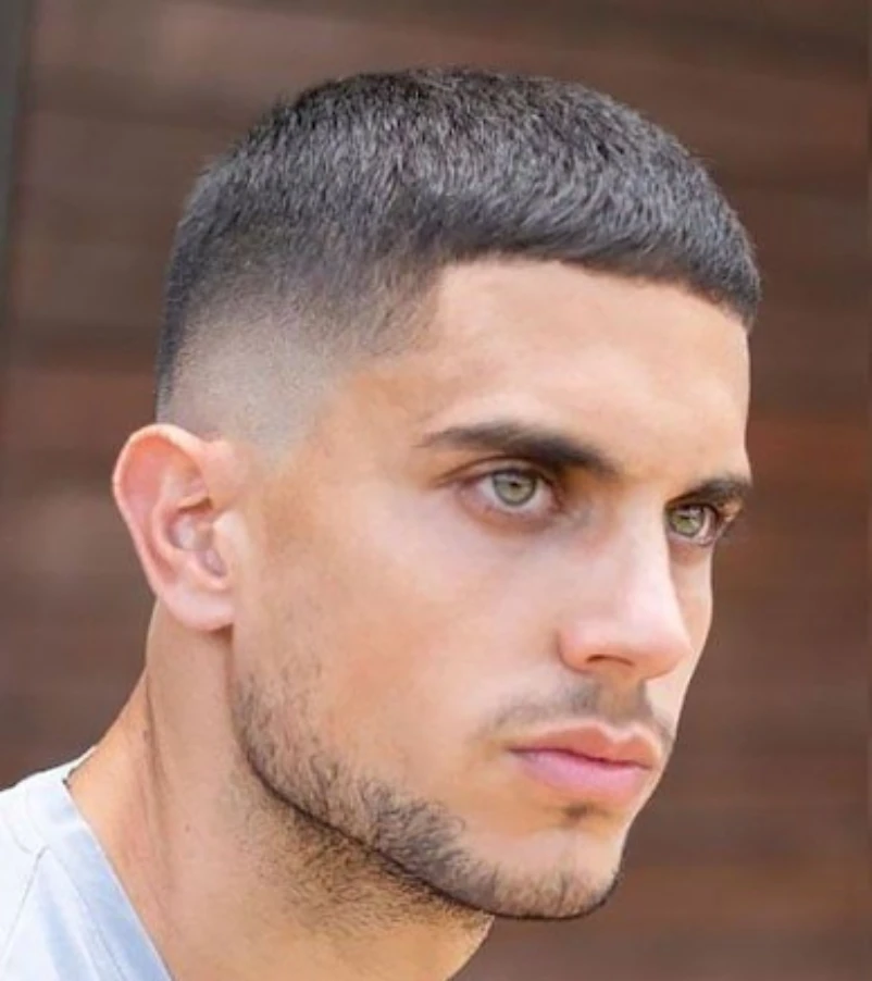 Short Buzz Cut Fade