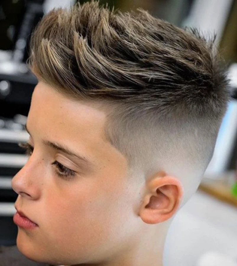 Afro Mohawk Fade