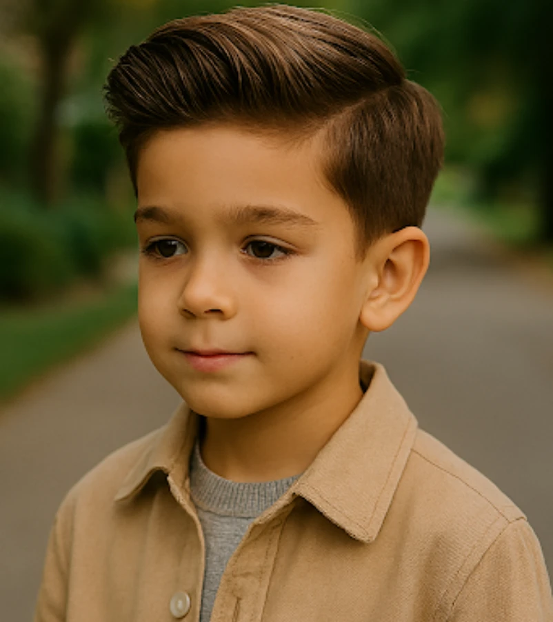 Brush Back with Tapered Sides