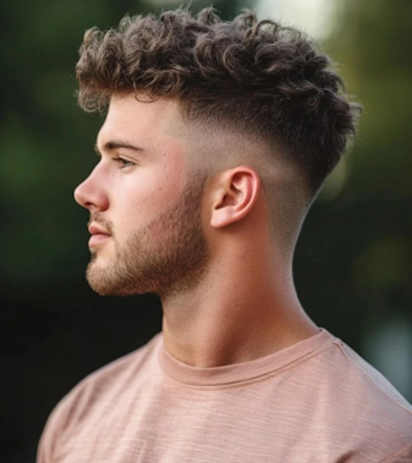 Curly Hair Fade