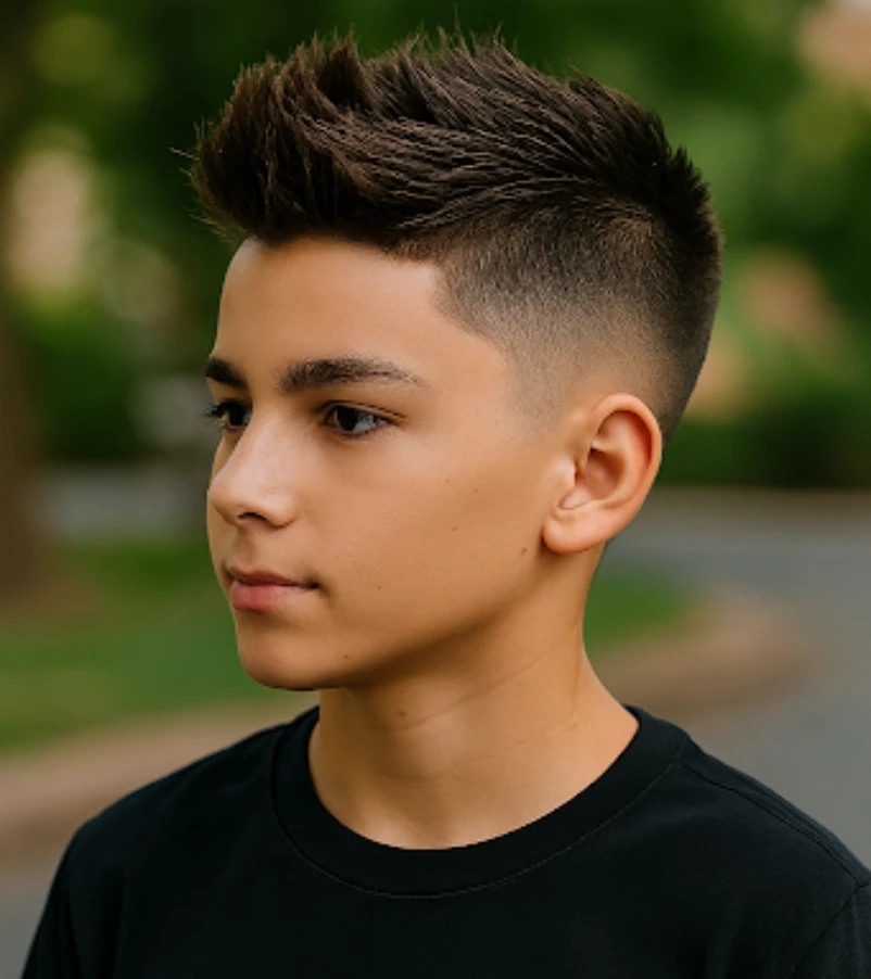 Faux Hawk Fade