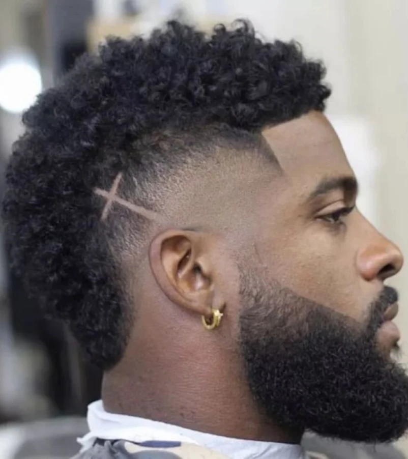 Faux Hawk Fade