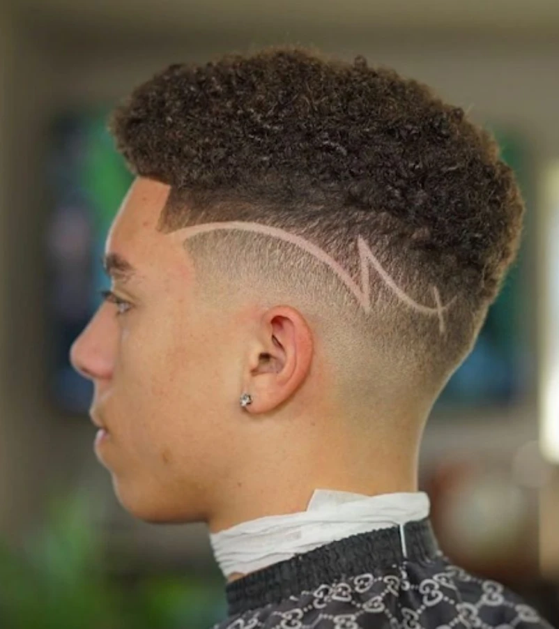 Low Fade with Design