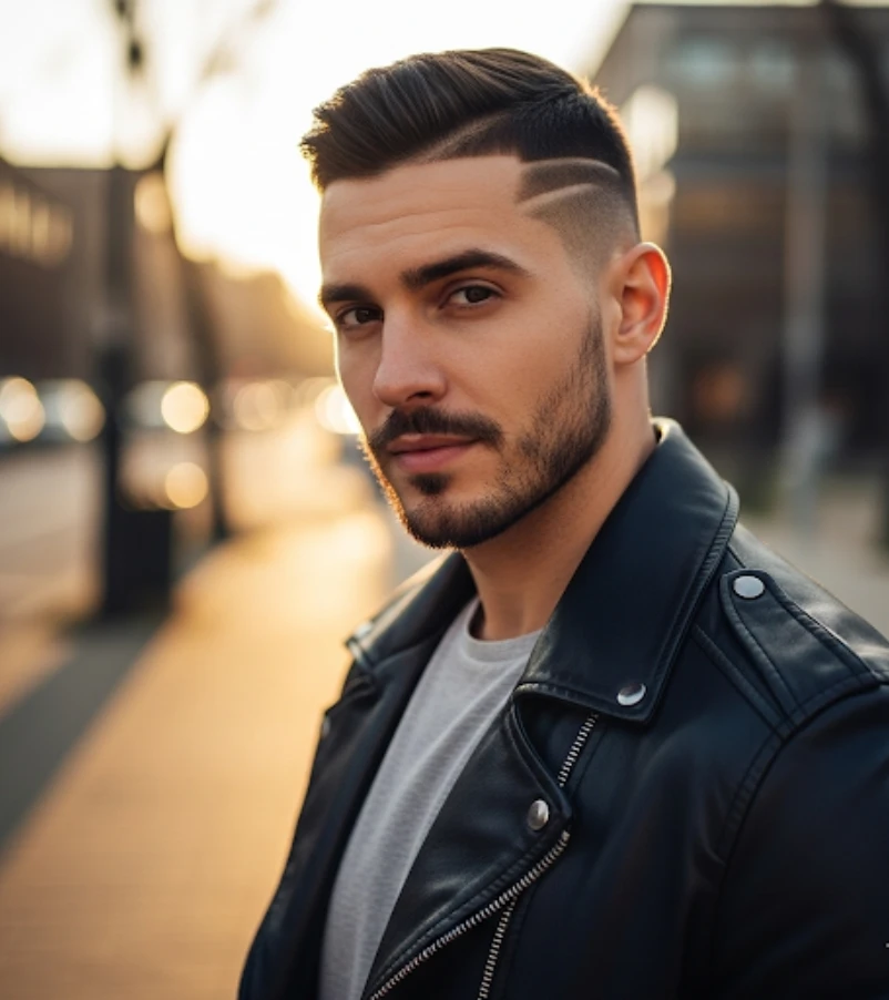 Bold Fade Lines on the Side