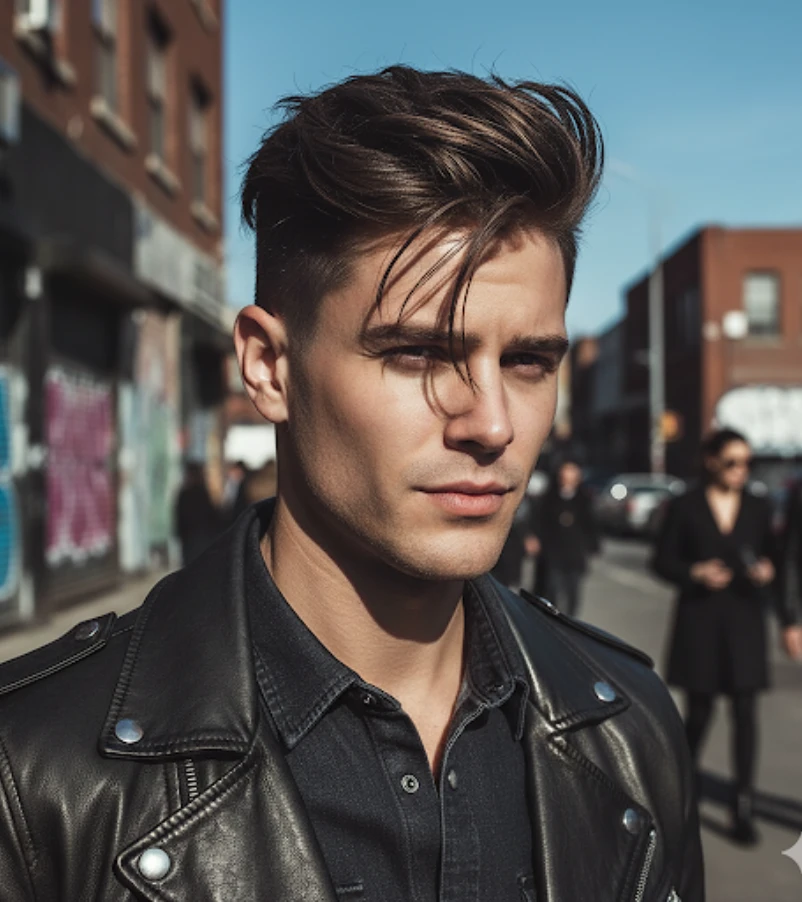 Edgy High Fade Undercut