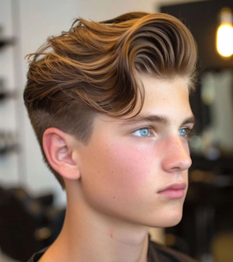 Long Side Swept Style with Tapered Sides