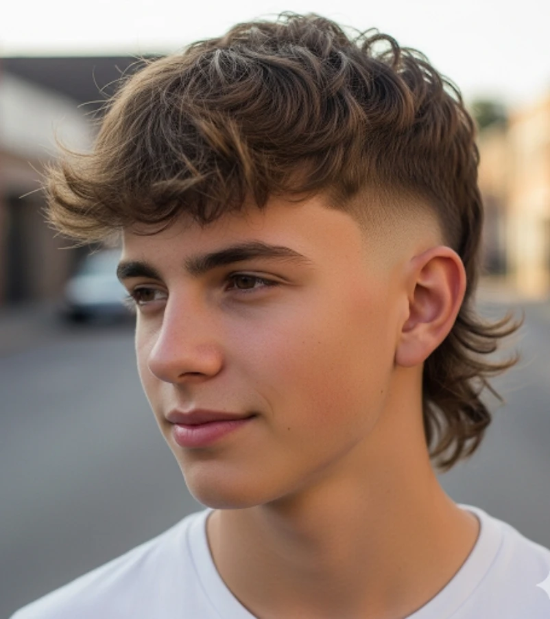 Modern Mullet Fade