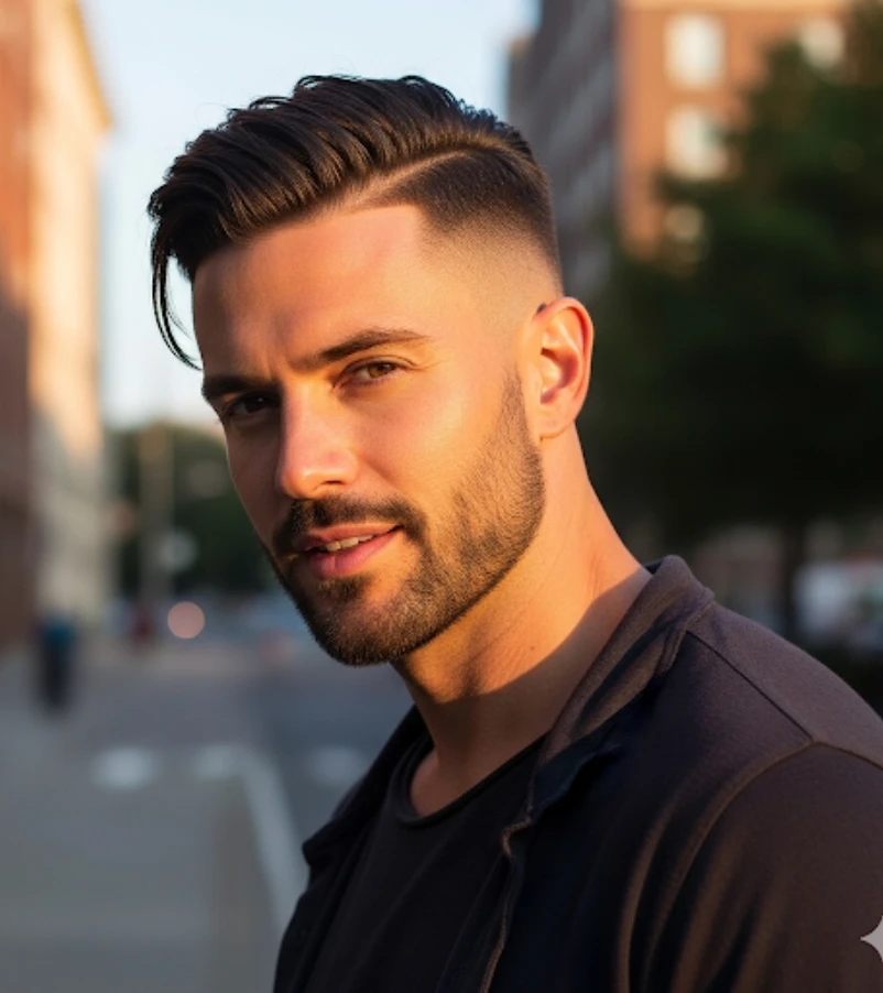 Modern Skin Fade Undercut