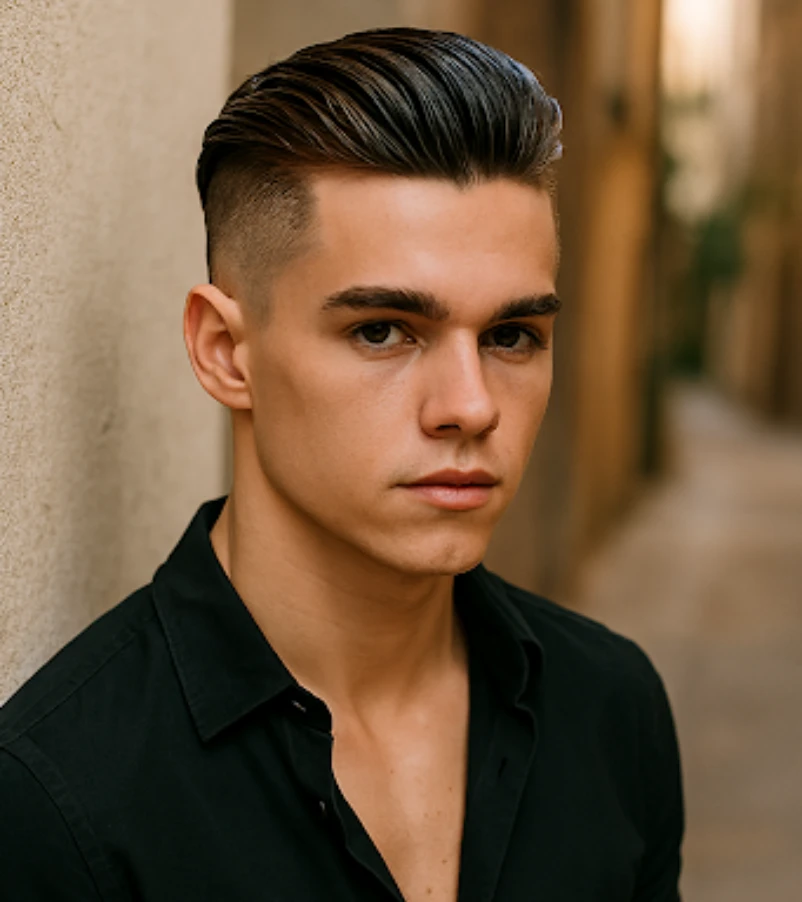 Slicked Back Undercut