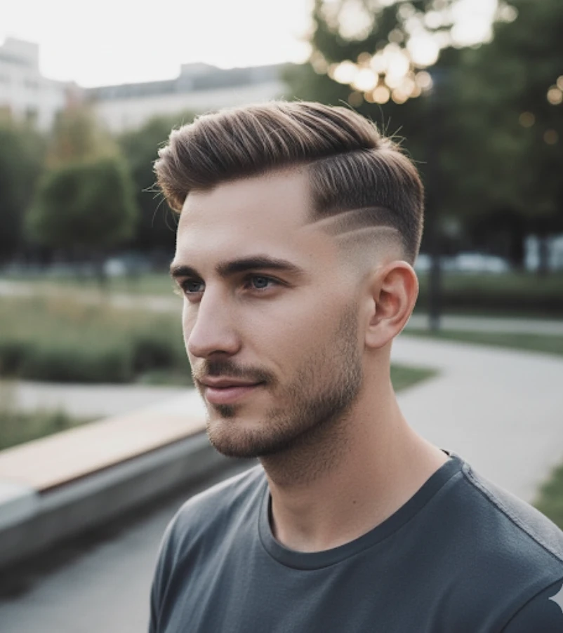 Two Shaved Lines